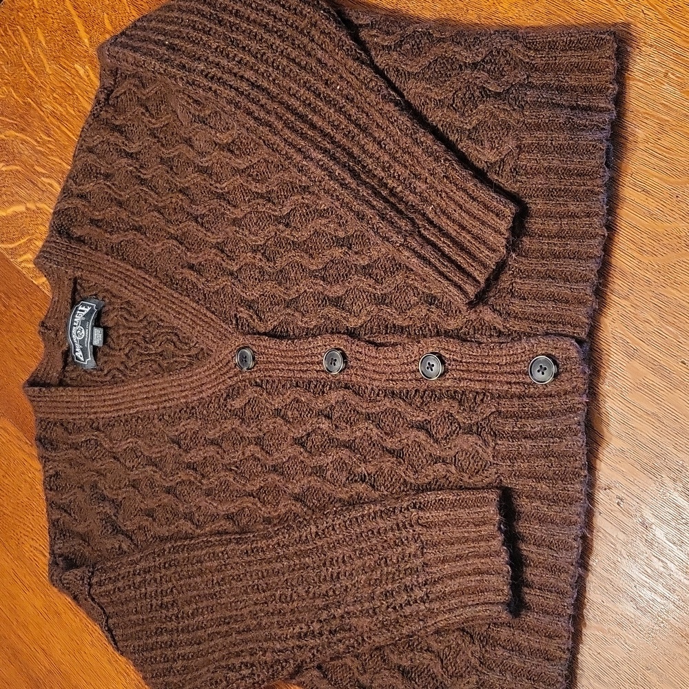 American Eagle Outfitters Women's Brown Cardigan Sweater Size XS - Picture 5 of 8